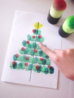 Bricolages de Noël pour les 0-3 ans