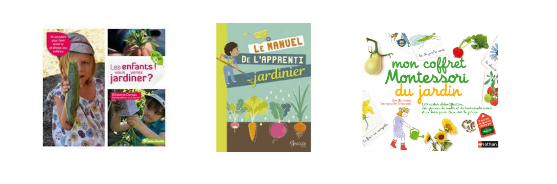 Livres jardinage enfant